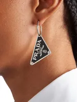 Prada Symbole Pendant Left Earring