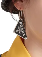 Prada Symbole Pendant Right Earring