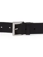 Saffiano Leather Belt