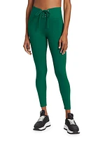 Football Rib-Knit Leggings