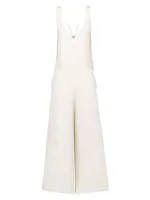 Garment-Dyed Jumpsuit Silk Twill