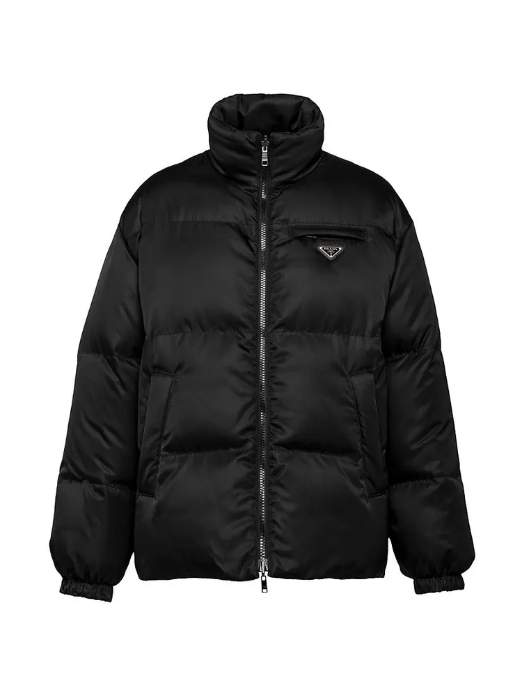 Medium-Length Re-Nylon Down Jacket