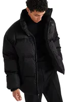 Medium-Length Re-Nylon Down Jacket