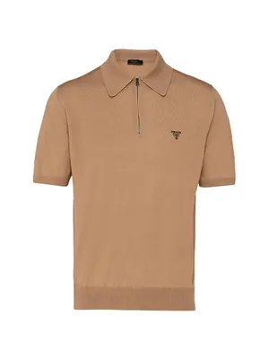 Superfine Wool Polo Shirt