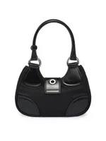 Moon Re-Nylon and Leather Bag