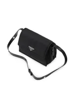 Medium Padded Re-Nylon Shoulder Bag