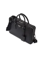 Saffiano Leather Briefcase