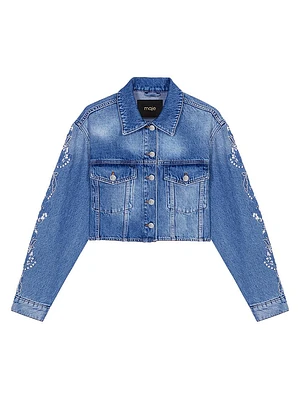 Embroidered Denim Jacket