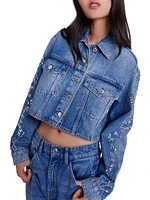 Embroidered Denim Jacket