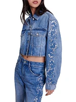 Embroidered Denim Jacket