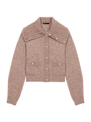 Wool-Blend Cardigan