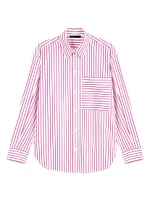 Striped Rhinestone Shirt