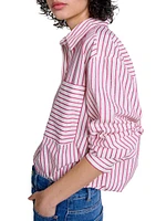 Striped Rhinestone Shirt