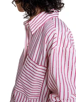 Striped Rhinestone Shirt