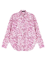 Oversize Patterned Shirt