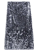 Knit Skirt with Sequins