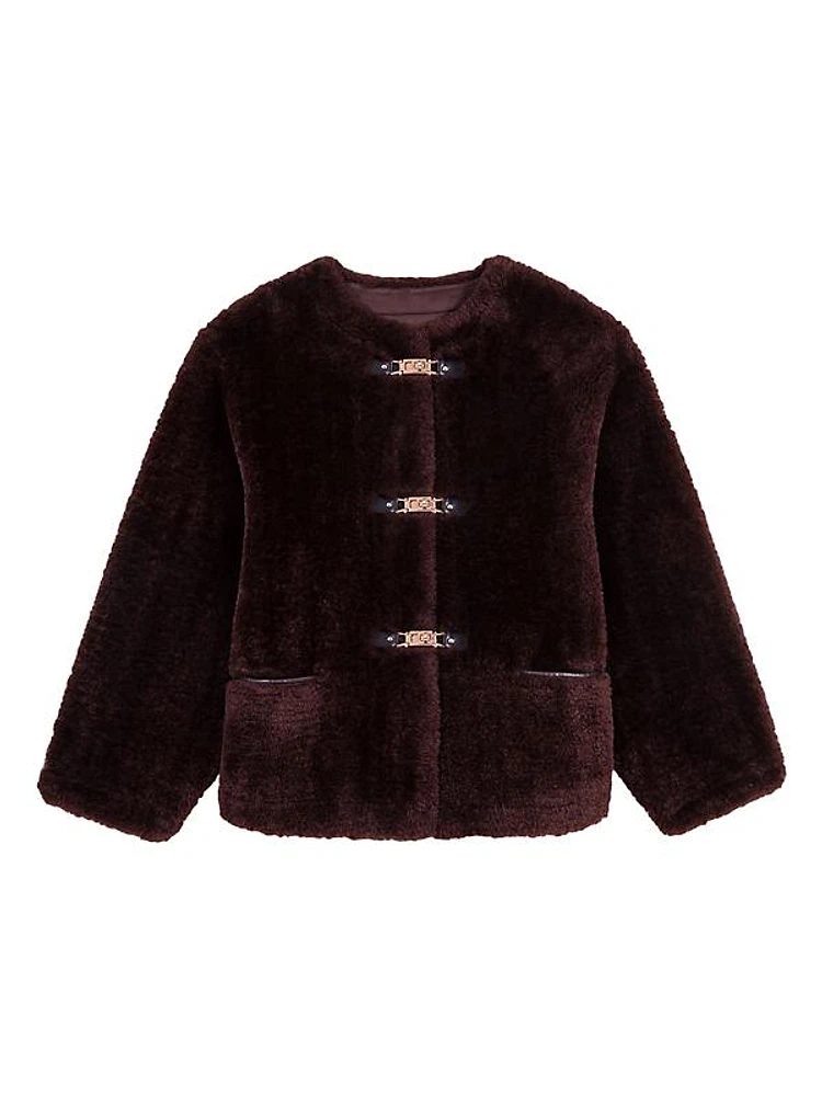Short Faux Fur Coat