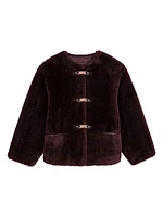 Short Faux Fur Coat