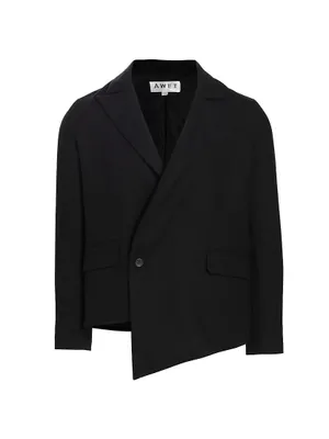 Roman Suit Wool-Cashmere Jacket