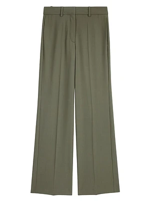 Wide-Leg Suit Trousers