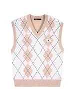 Sleeveless Wool Blend Jumper