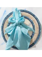 Bow 2-Piece Linen Napkin Set