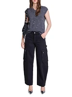 Sleeveless Sequin Jumper