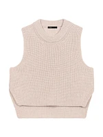 Sleeveless Wool Jumper