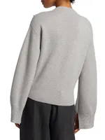 Embellished Merino Wool Sweater