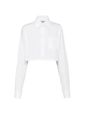 Poplin Cropped Shirt