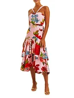 Victoria Tiered Floral Dress