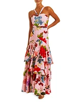 Victoria Tiered Floral Dress