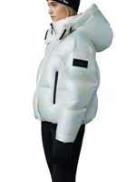 Tessy Quilted Hooded Down Jacket