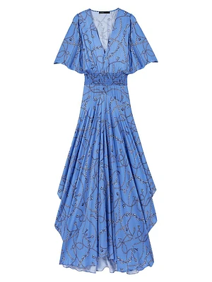 Patterned Maxi Dress
