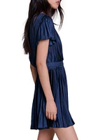 Short Pleated Dress