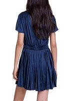 Short Pleated Dress