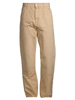 Cotton Double-Knee Pants