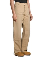 Cotton Double-Knee Pants