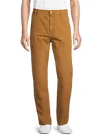 Cotton Double-Knee Pants