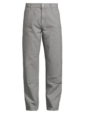 Cotton Double-Knee Pants