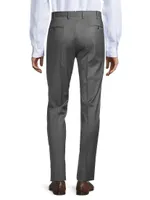 Lux Wool Slim-Fit Pants