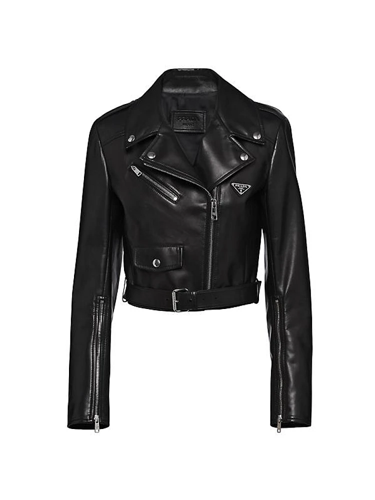 Nappa Leather Biker Jacket