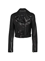 Nappa Leather Biker Jacket