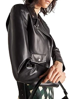 Nappa Leather Biker Jacket