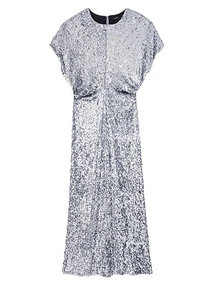 Sequin Maxi Dress