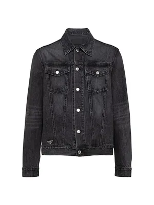 Denim Blouson Jacket