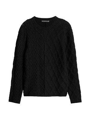 Dotel Cable Knit Sweater