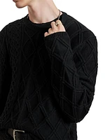 Dotel Cable Knit Sweater