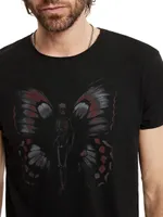 Butterfly Crewneck T-Shirt