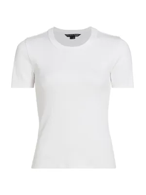 Pruitt Ribbed Cotton-Blend T-Shirt